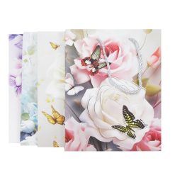 Gift Bags 3D Roses Smll Asst-wholesale