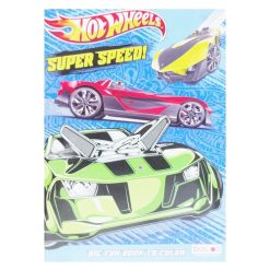 Coloring Book Hot Wheels 80g Asst-wholesale