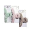 Hair Clip Faux Fur Asst Clrs-wholesale