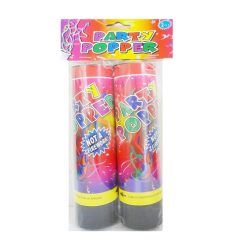 Party Poppers 15.5cm 2pk-wholesale