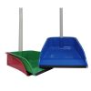 Dust Pan W-Handle & Rubber Tip Asst C-wholesale