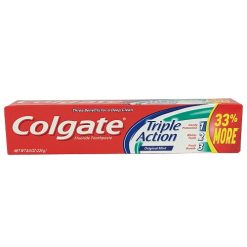 Colgate 8.0oz Triple Action Mint Origina-wholesale