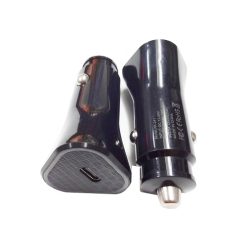 USB Car Charger 25w Black-wholesale
