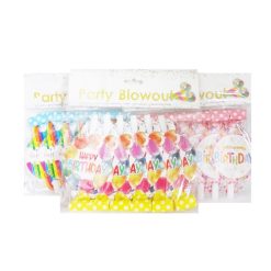 Party Blowers 6ct Asst-wholesale