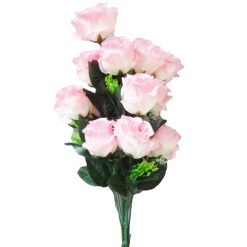 Rose Bouquet 18 Heads Pink-wholesale