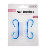 Nail Brushes 2pk Asst Clrs-wholesale