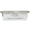 Storage Container Glass 21.6oz W-Lid-wholesale