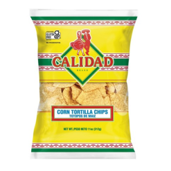 Calidad Yellow Corn Tortilla Chips 11oz-wholesale