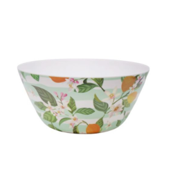 Melamine Salad Bowl 10in Flower Desgin-wholesale