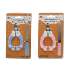 Pet Nail Clippers For Cats & Dog 2pk-wholesale