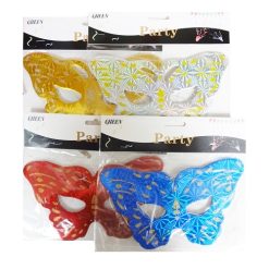 Party Face Masks 6pc Asst Clrs-wholesale