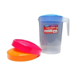 Pitcher Plastic 1 Gl  Asst Color Lids-wholesale