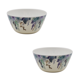 Melamine Cereal Bowl 6in Floral Asst-wholesale
