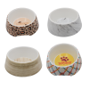 Pet Bowl Melamine 7½in Asst Design-wholesale