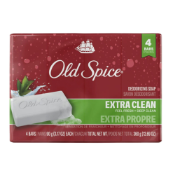 Old Spice Bar Soap 4pk Extra Clean-wholesale