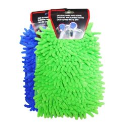 Chenille Car Wash Mitt Asst Clrs-wholesale