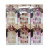 Pre-Glued Nails 12ct Asst Clrs-wholesale