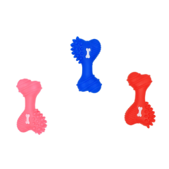 Pet Toy Bone 5in Asst Clrs-wholesale
