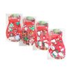 X-Mas Shoe Charms 6pk Asst-wholesale