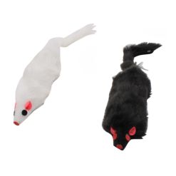 Pet Toy Rat 8in Asst-wholesale