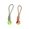 Pet Toy Rope W-Ball 13in Asst-wholesale