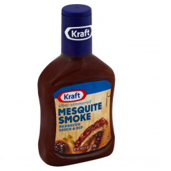 Kraft BBQ Sauce 18oz Mesquite Smk-wholesale