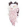 Hair Metal Snaps W-Bow Cherry Design-wholesale