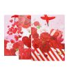 Valentine Gift Bags W-Glitter Smll Asst-wholesale