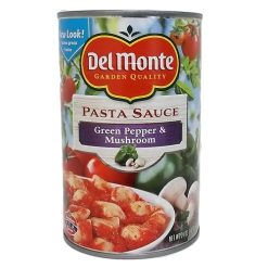 Del Monte Pasta Sauce Grn Pepper & Mshrm-wholesale