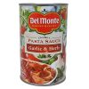Del Monte Pasta Sauce Garlic AND Herb 24oz