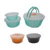 Food Container 3pk Round Asst Size-wholesale