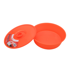 Tortilla Warmer Plastic 8in Orange-wholesale