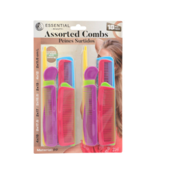 Comb Set 18pc Asst Clrs-wholesale