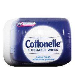 Cottonelle Flushable Wipes 42ct Hypoalle-wholesale