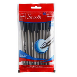 Pens Ball Point 10pk Black-wholesale