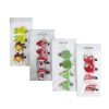 X-Mas Hair Clips 4pk Asst-wholesale