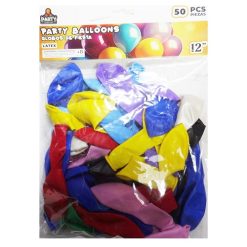 Balloons 50ct 12in Asst Clrs-wholesale