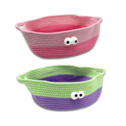 Pet Woven Cat Basket Lg 18.5X15.8-wholesale