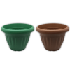 Plant Pot Plastic Rnd 15X11.2 Asst-wholesale