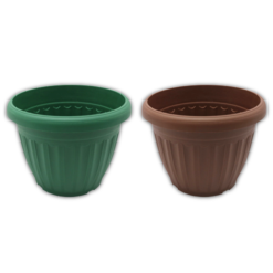 Plant Pot Plastic 19 X 13.8 Asst Clrs-wholesale