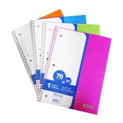 Notebook 1 Subj 70ct C-R Spiral-wholesale