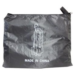 Raincoat Heavy Duty XL PVC Blck-wholesale