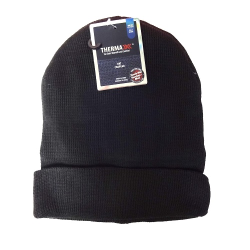 ThermaX Winter Hat Black-wholesale ThermaX Winter Hat Black-wholesale