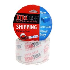 Xtra Tuff Tape 1.89X55yd Super Clear-wholesale