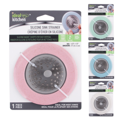 Sink Strainer Silicone 4.33X1.57in Marbl-wholesale