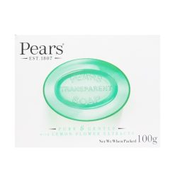 Pears Bath Soap 100g W-Lemon Flowers Ext-wholesale