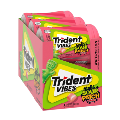 Trident Vibes Gum 40pc S-P Watermelon-wholesale