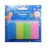Birthday Candles 60ct 2.4in Asst Clrs-wholesale Birthday Candles 60ct 2.4in Asst Clrs-wholesale