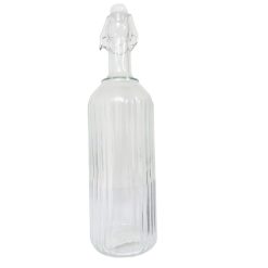 Glass Bottle Clear 1 Ltr-wholesale