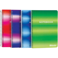 Notebook Personal 120ct 5X7 Asst Clrs-wholesale